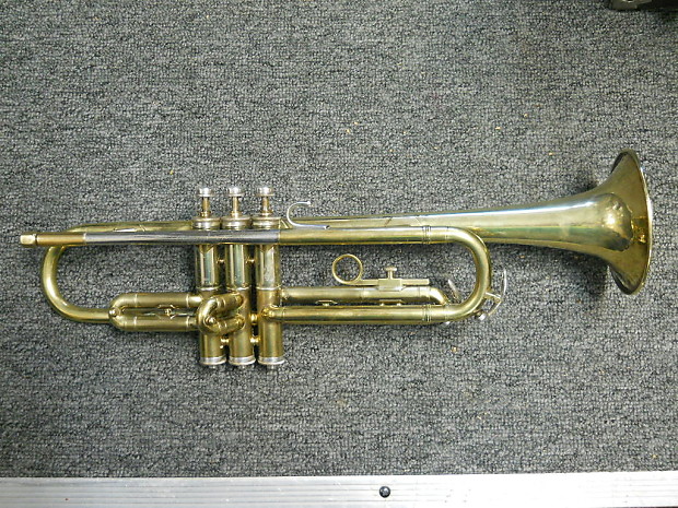 Vintage 1947 F.A. Reynolds Model B Trumpet Bb .455 Bore (GREAT TONE!) 12547