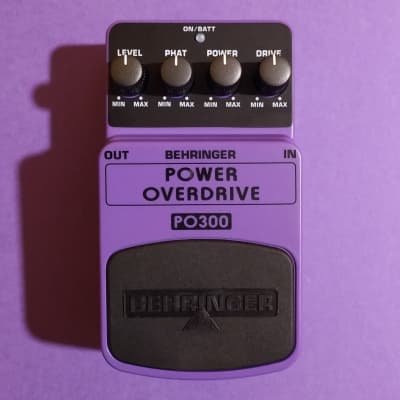 Behringer PO300 Power Overdrive V1 2008 (Boss PW-2 Power Driver clone) near mint w/box & manual for sale