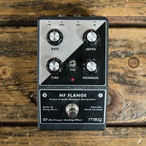ギター moog Minifooger MF FLANGE Moog Moogerfooger MF-102 Ring Modulator Pedal | Sweetwater
