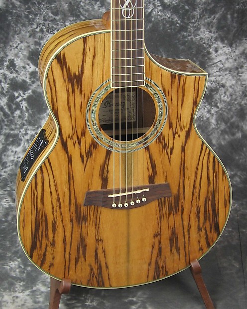 Ibanez ew20zwent exotic wood cheap series acoustic electric guitar