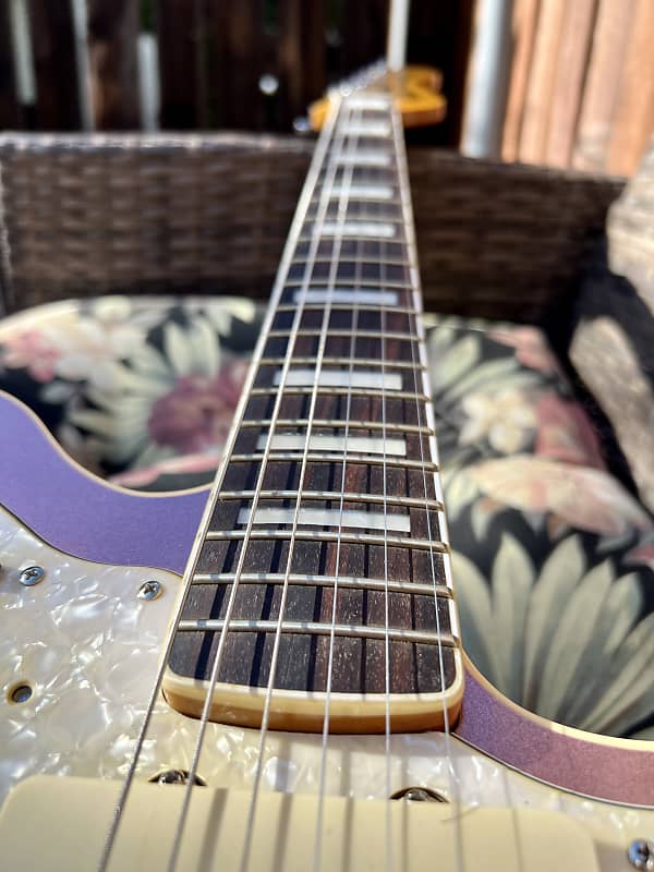 Flat Top Bound Burgundy Mist Metallic Jazzmaster / MJT
