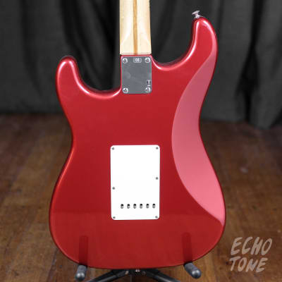 2007 Fender Yngwie Malmsteen Stratocaster (Candy Apple Red, OHSC) image 2