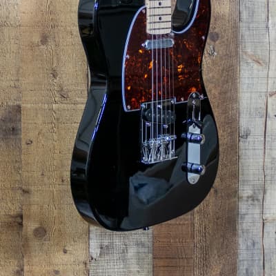 Nashville Guitar Works 125 Black Tele (Maple Neck) image 4