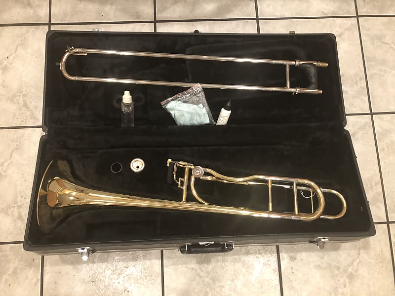 Jupiter JSL538 JTB710F F Trigger Trombone w/ Hard Shell Case Reverb