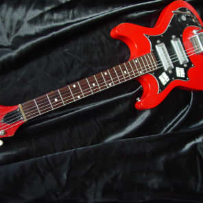 1960's Kay Truetone with Gibson made P-35/Kelvinator Pickups image 2