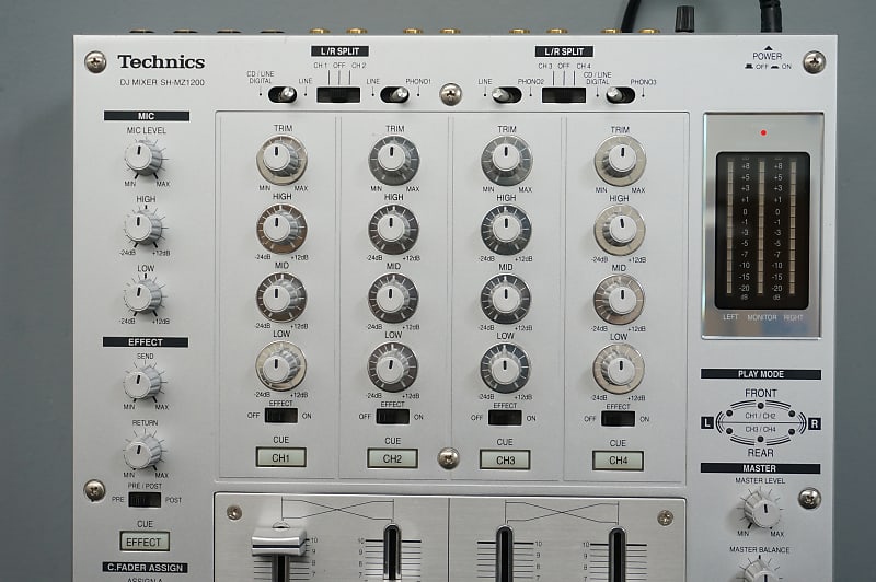Technics SH-MZ1200 High End 4 Channel Silver DJ Turntable 