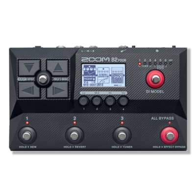 Reverb.com listing, price, conditions, and images for zoom-b2-four-bass-multi-effects-processor