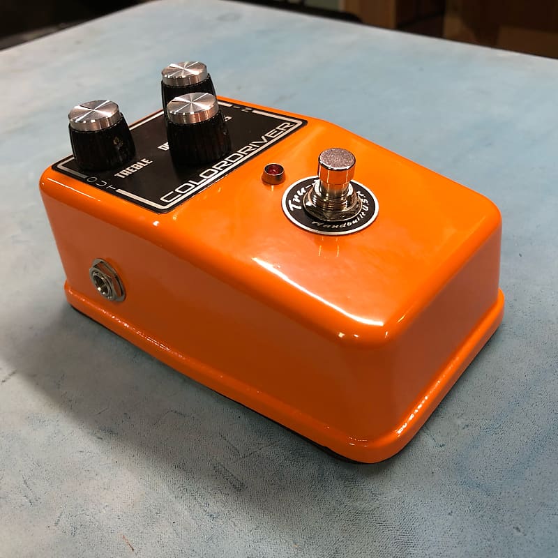 Tru-Fi Colordriver 9V Fuzz Effects Pedal Orange