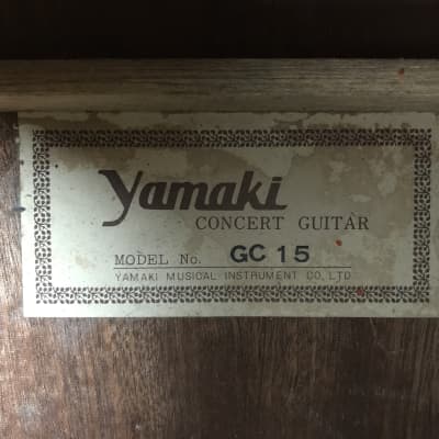 Yamaki GC-15 early 1970's image 7