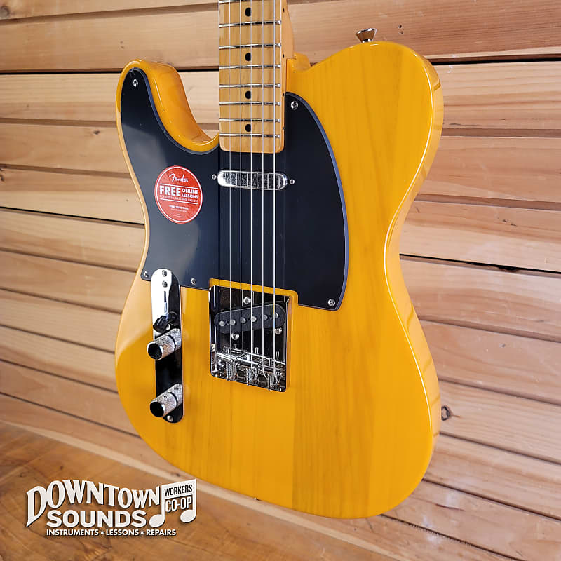(訳あり) left Squier classic vibe tele 左利き Squier by Fender Classic Vibe '50s Telecaster Left-Handed