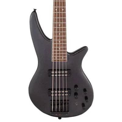Jackson X Series Spectra Bass SBX V 5-String Bass Guitar (Metallic Black) for sale