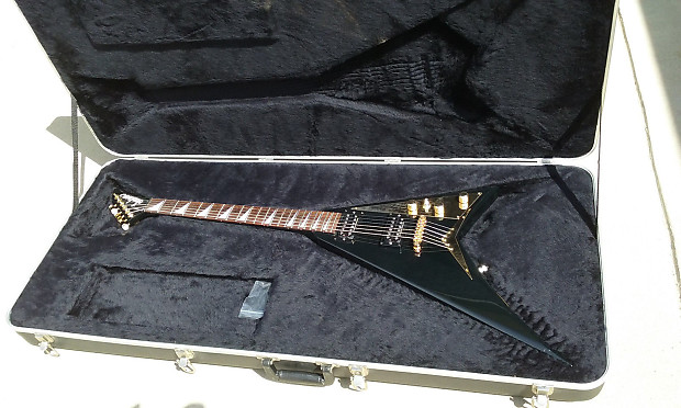 Randy Rhoads Jackson RR5 Black Japanese w/Jackson Hardshell