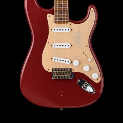Fender Custom Shop Limited Edition 1954 Roasted Stratocaster Journeyman Relic - Cimarron Red #0227 for sale