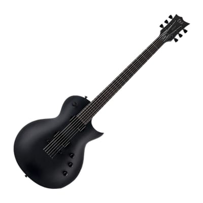 ESP LTD EC-1000 Baritone Guitar - Charcoal Metallic Satin