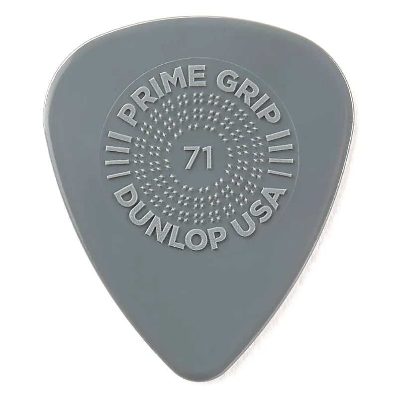 Dunlop 450P71 Prime Grip Delrin 500 .71mm Guitar Picks (12-Pack) image 1