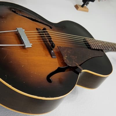 1958 Gibson L-48 Sunburst Archtop Vintage Acoustic Guitar image 6