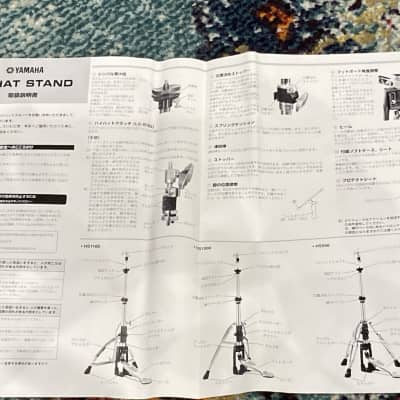 Yamaha - HS-1000 2-Leg Pro Series Hi Hat Stand, MINT image 20