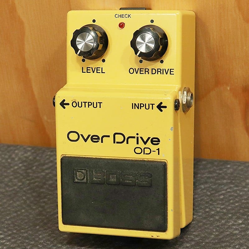 BOSS OD-1 Overdrive Black Screw '83 | Reverb Denmark