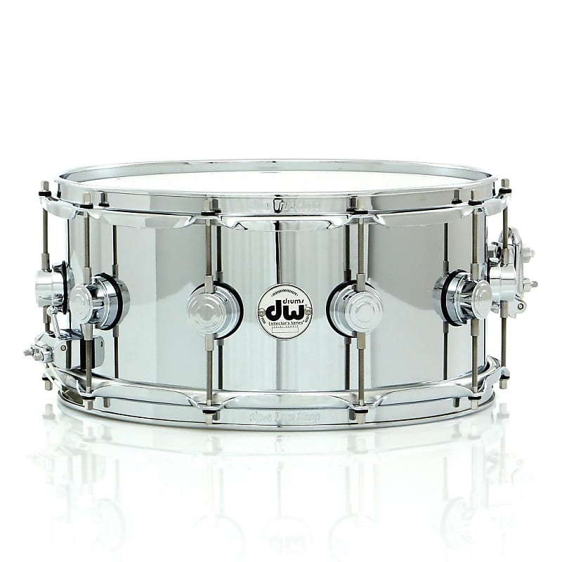 DW Collector's Series Steel 6.5x14" Snare Drum image 1