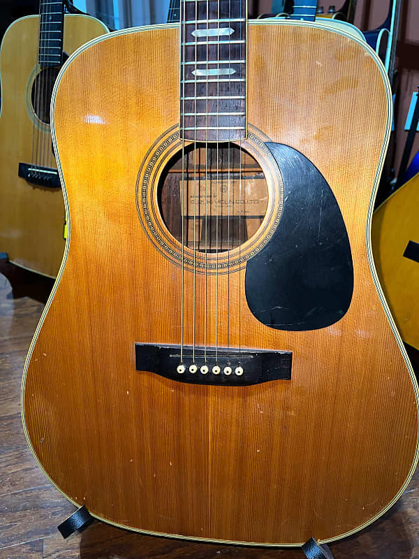 1974 Suzuki F-300 - Vintage Acoustic Guitar - 3 piece back