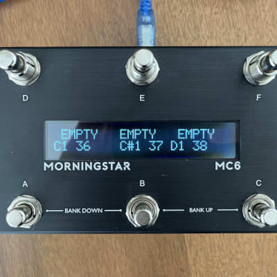 Morningstar MC6 MKii w/Flat MIDI Cable | Reverb