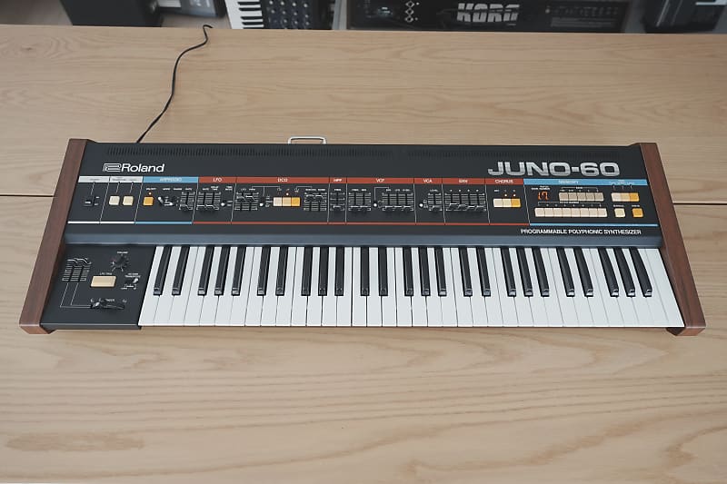 🎁SALE!! ✅ Roland Juno-60  ✅ Perfect working ✅ incl PowerTrans to 100-240V image 1