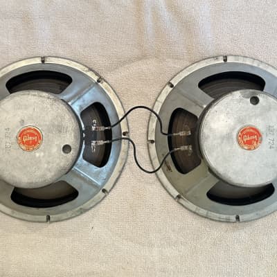 Gibson branded CTS 10" speaker PAIR  - 1972 image 1