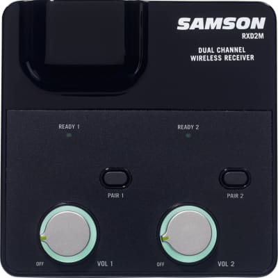 Samson XPD2m 2-Person Digital Wireless Mic System w/Headset & Lavalier Mics image 2