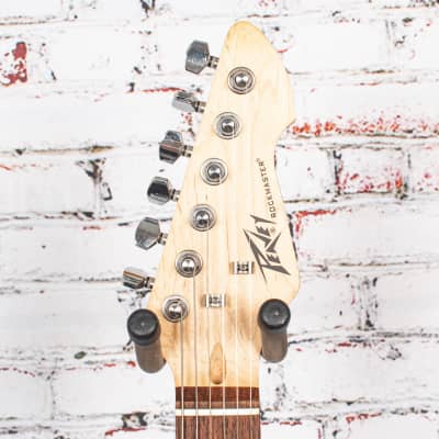Peavey Rockmaster Electric Guitar, Black x7019 (USED) image 4