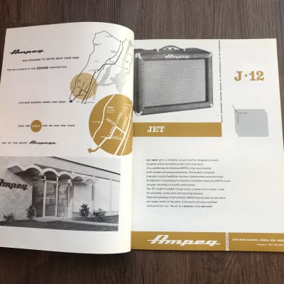 Ampeg Catalog 1962-1963 Brochure Vintage Memorabilia Case Candy image 4