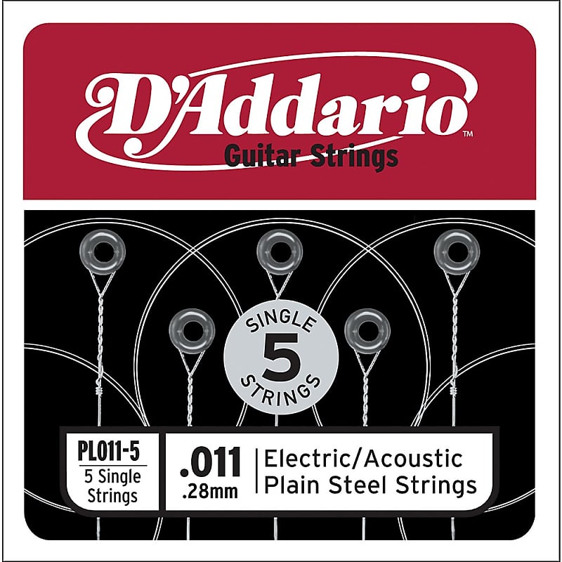 D'Addario PL011-5 Strings image 1