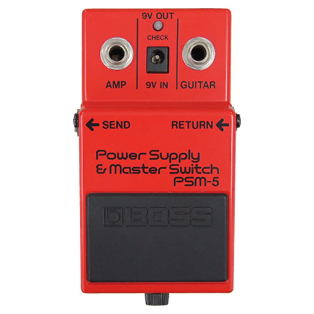 Boss PSM5 Power Supply & Master Switch (1984 1990) Reverb