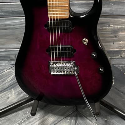 Mint Sterling by Music Man John Petrucci Signature JP157PB-TPB Electric Guitar - Purple Burst image 1