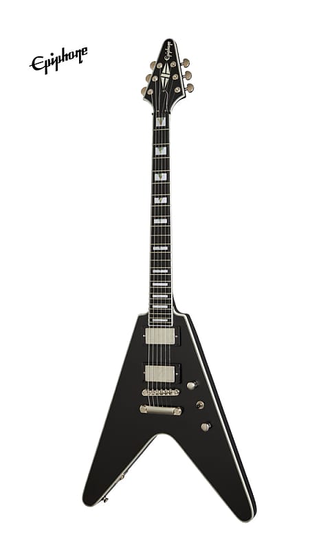 Epiphone Flying V Prophecy Electric Guitar - Black Aged Gloss image 1