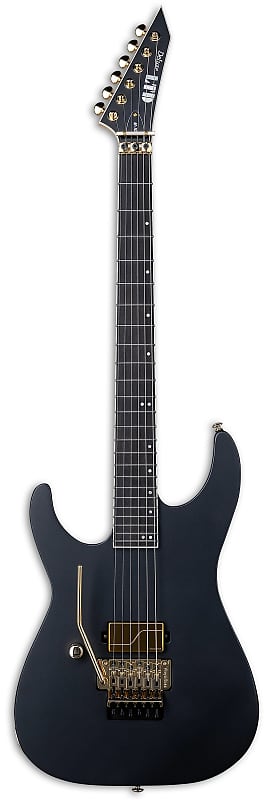 ESP LTD M-1001 LH Charcoal Metallic Satin (B Stock) | Reverb