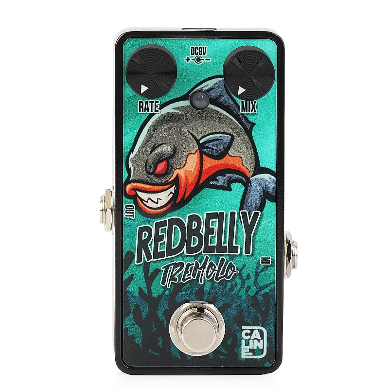 Caline Redbelly Tremolo G007 Pedal Reverb