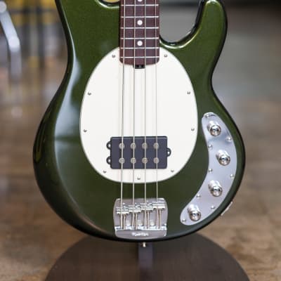 Mint Ernie Ball Music Man StingRay Special 4 H 2025 - Fallout Green image 2