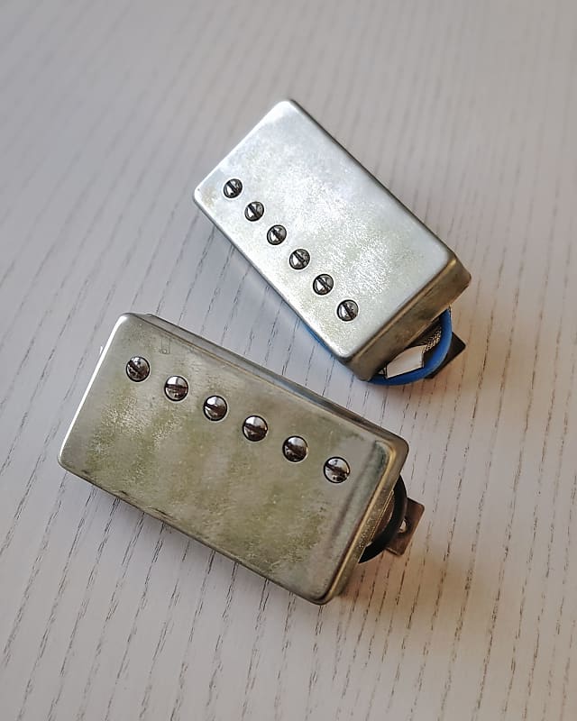 RS Guitarworks True 60s Humbucker Set Aged Nickel | Reverb