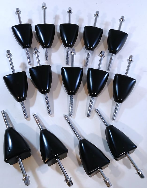 Ludwig Accent Bass Drum Claws and Tension Rods / Lot of 14 Reverb