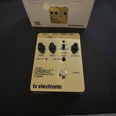 TC Electronic SCF Gold SE Special Edition Stereo Chorus + Pitch