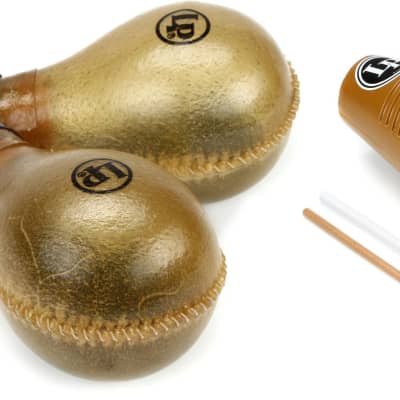 Latin Percussion LP394 Macho Maracas Bundle with Latin