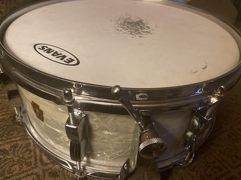 Ludwig WFL No. 900 Buddy Rich Super Classic 5.5x14" 8-Lug Snare Drum with P-87 Strainer 1948 - 1959 - White Marine Pearl image 1