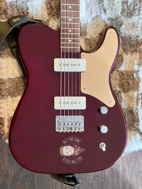 Squier Paranormal Baritone Cabronita Telecaster - Oxblood