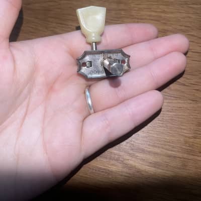 Kluson single line Gibson tuners 1958-1960 - Nickel image 3