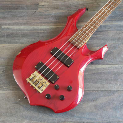 Edwards Japan (by ESP) E-FR Forest Bass (Trans Red) | Reverb