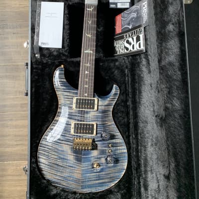 PRS 35th Anniversary Custom 24 10 Top Faded Whale Blue w/ Pattern Thin Neck Paul Reed Smith image 13