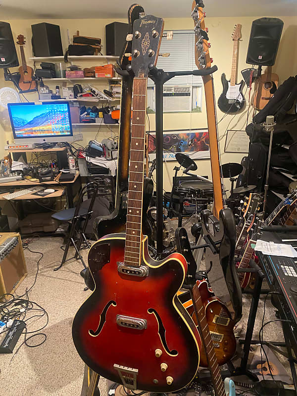 Framus Star Bass 1965 nonfunctioning neck break Reverb