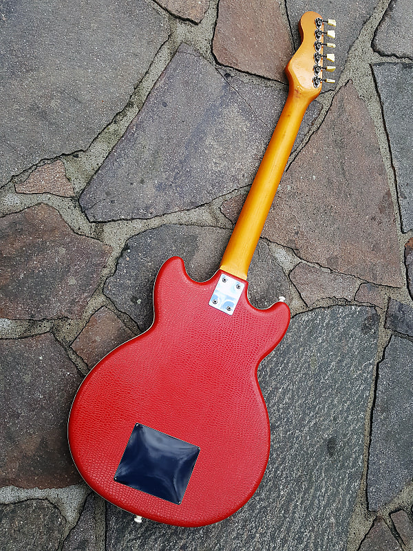 Höfner Colorama II Model 164, Vintage ca. 1962/1964 Tolex, Rot store