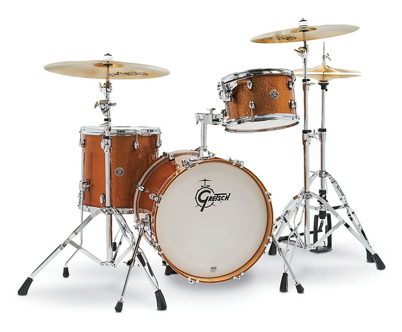 Gretsch Catalina Club 3-Piece Shell Pack (18/12/14) Bronze Sparkle, CT1-J483-BS image 1
