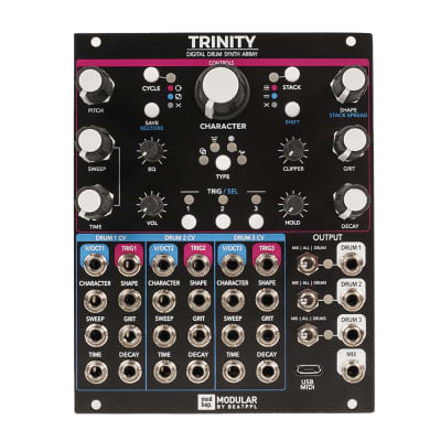 Modbap Modular Trinity 3-Channel Digital Drum Synth Array [USED]